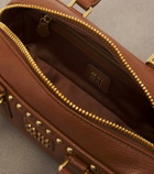 Miu Miu Arcadie studded leather top-handle bag