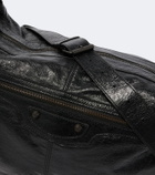 Balenciaga Le City Moto leather shoulder bag