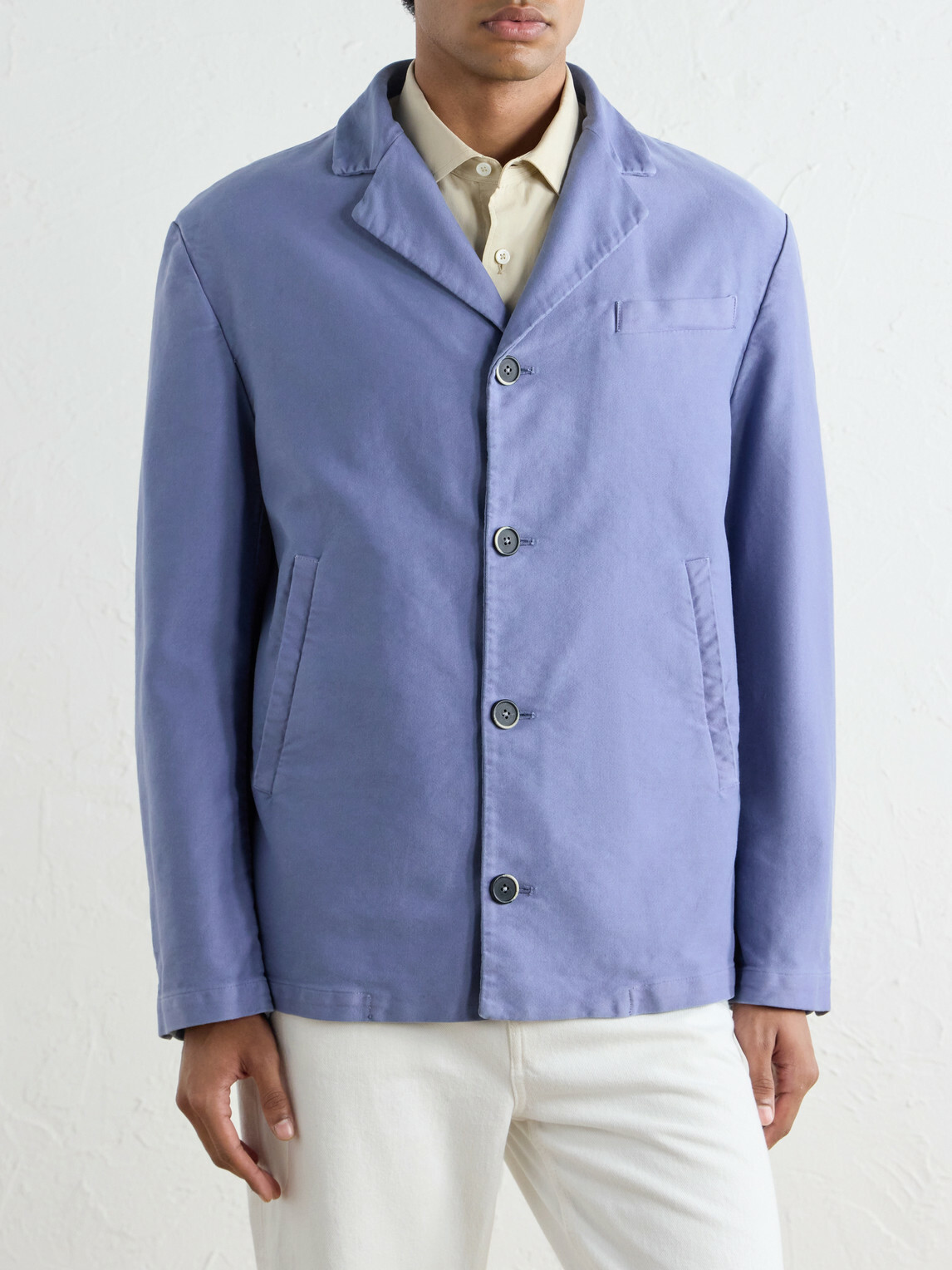 Barena - Cotton-Satin Blouson - Blue