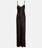 Nili Lotan Cami silk charmeuse slip dress