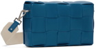 Bottega Veneta Blue Cassette Bag
