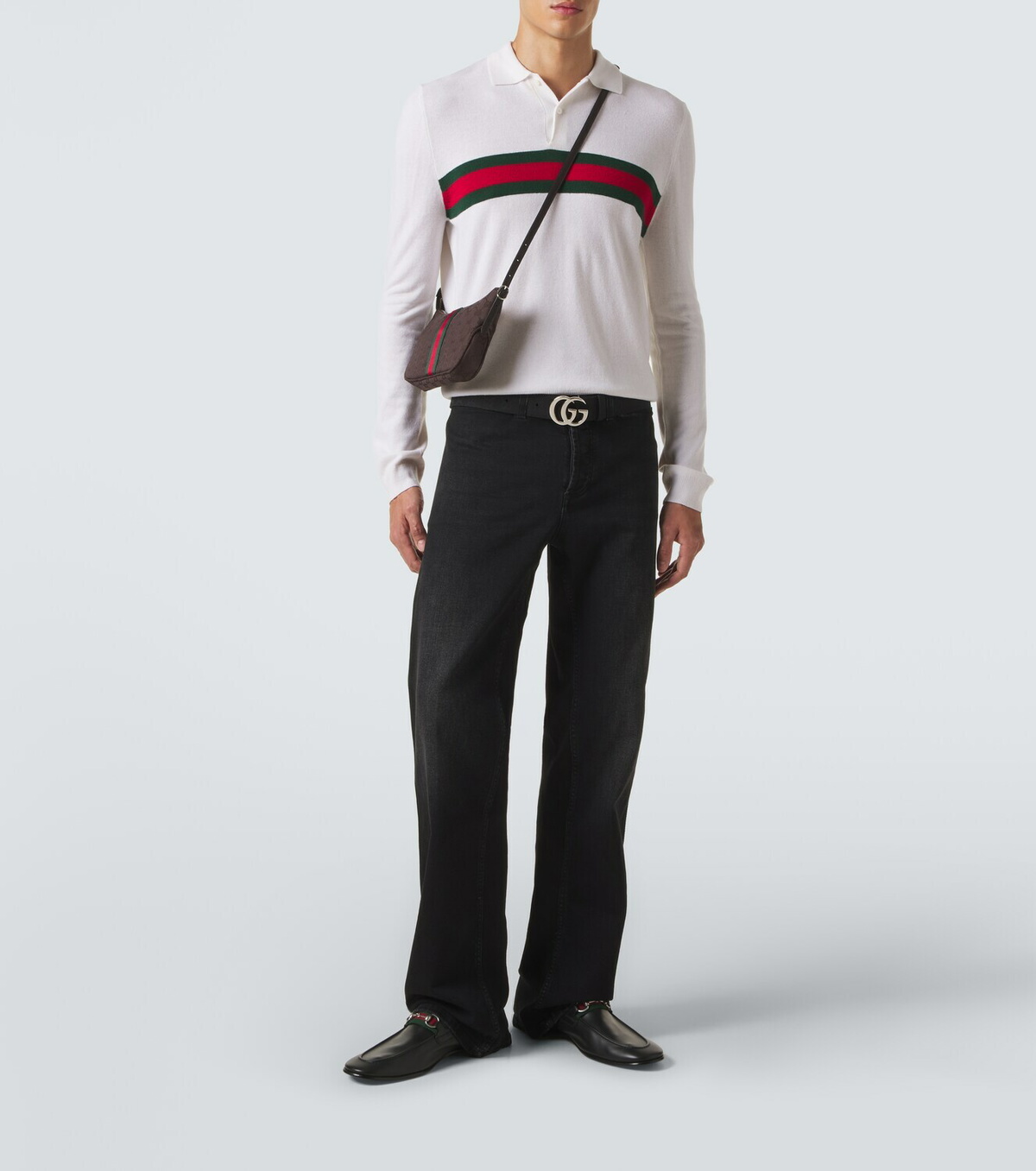 Gucci Lunetta Small GG canvas crossbody bag