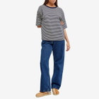 Armor-Lux Women's MC Heritage T-Shirt in Seal/Natural