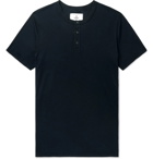 Reigning Champ - Slim-Fit Cotton-Jersey Henley T-Shirt - Black