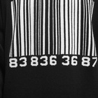 VTMNTS Men's Big Barcode Crew Knit in Black