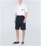 Dolce&Gabbana Tailored cotton-blend Bermuda shorts