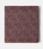 Missoni Camelia Chevron wool and cashmere throw