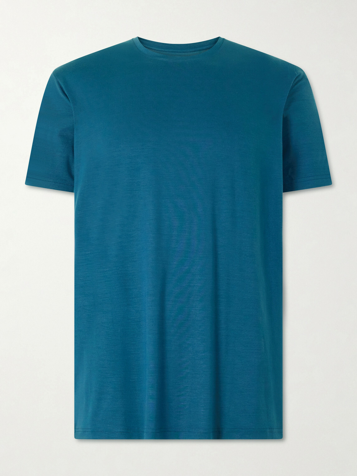 Derek Rose - Basel Stretch-Jersey T-Shirt - Blue