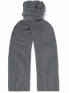 Purdey - Ribbed Cashmere Scarf