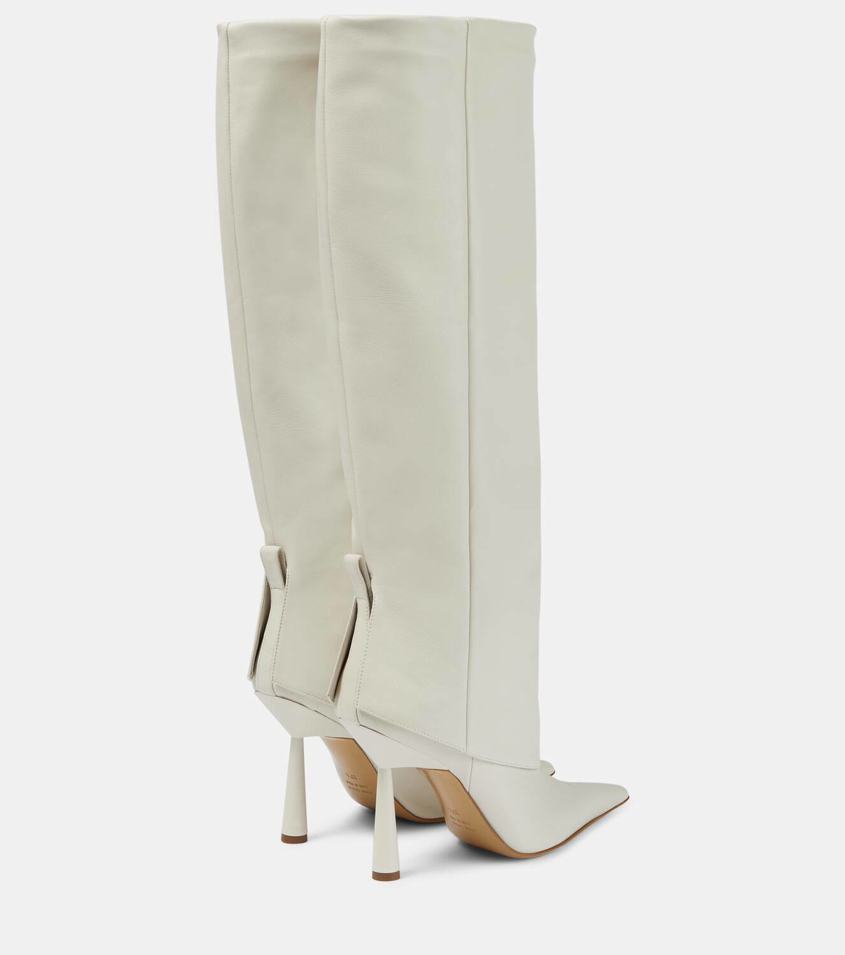 Gia Borghini Rosie 31 faux leather knee-high boots