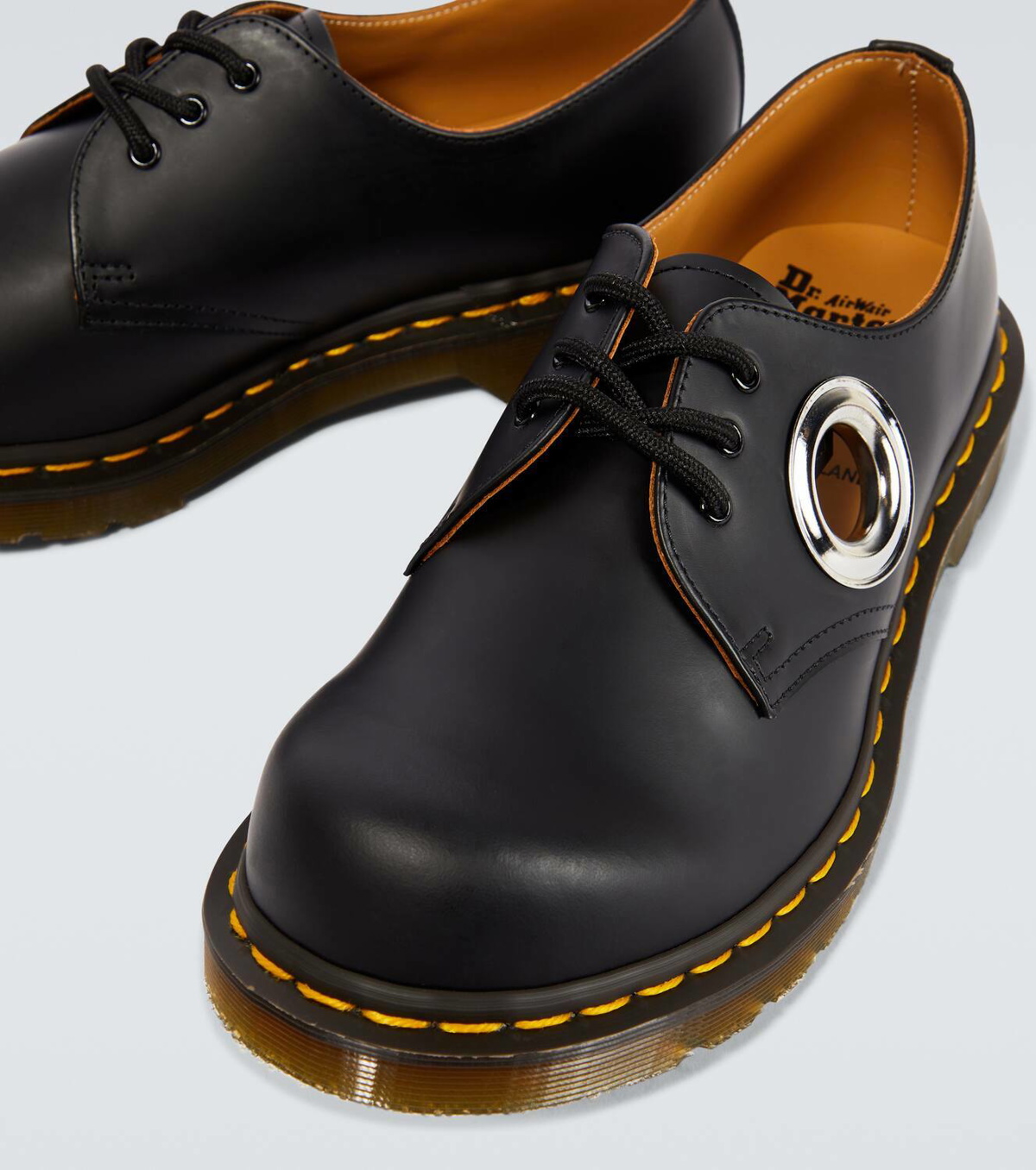 Comme des Garçons Homme Deux x Dr. Martens leather Derby shoes ...
