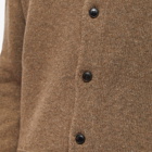 FrizmWORKS Men's Wool Knit Cardigan Jacket in Mocha