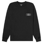 Neighborhood Men's Long Sleeve LS-1 T-Shirt in Black