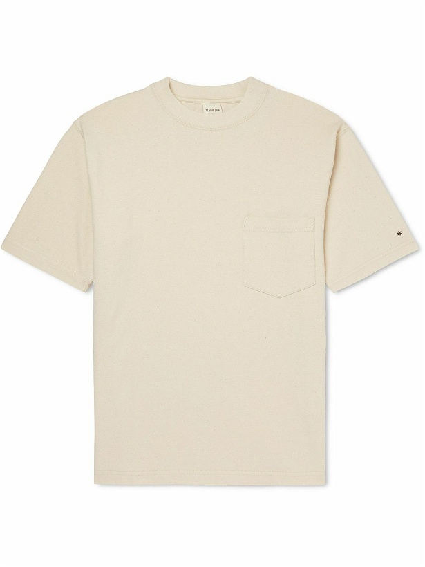 Photo: Snow Peak - Recycled Cotton-Jersey T-Shirt - Neutrals