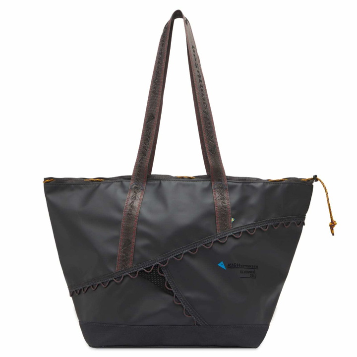 Photo: Klättermusen Men's Eljudner 25L Tote in Raven 