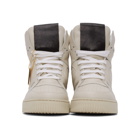 Human Recreational Services Off-White Mongoose High-Top Sneakers