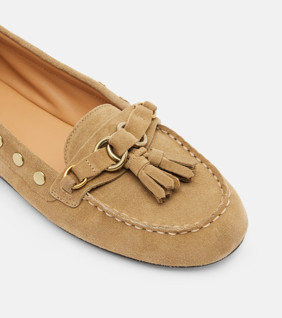Isabel Marant Faxel studded suede loafers