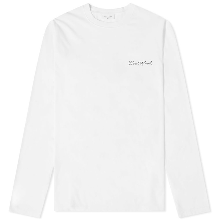 Photo: Wood Wood Long Sleeve Peter Drawing Tee