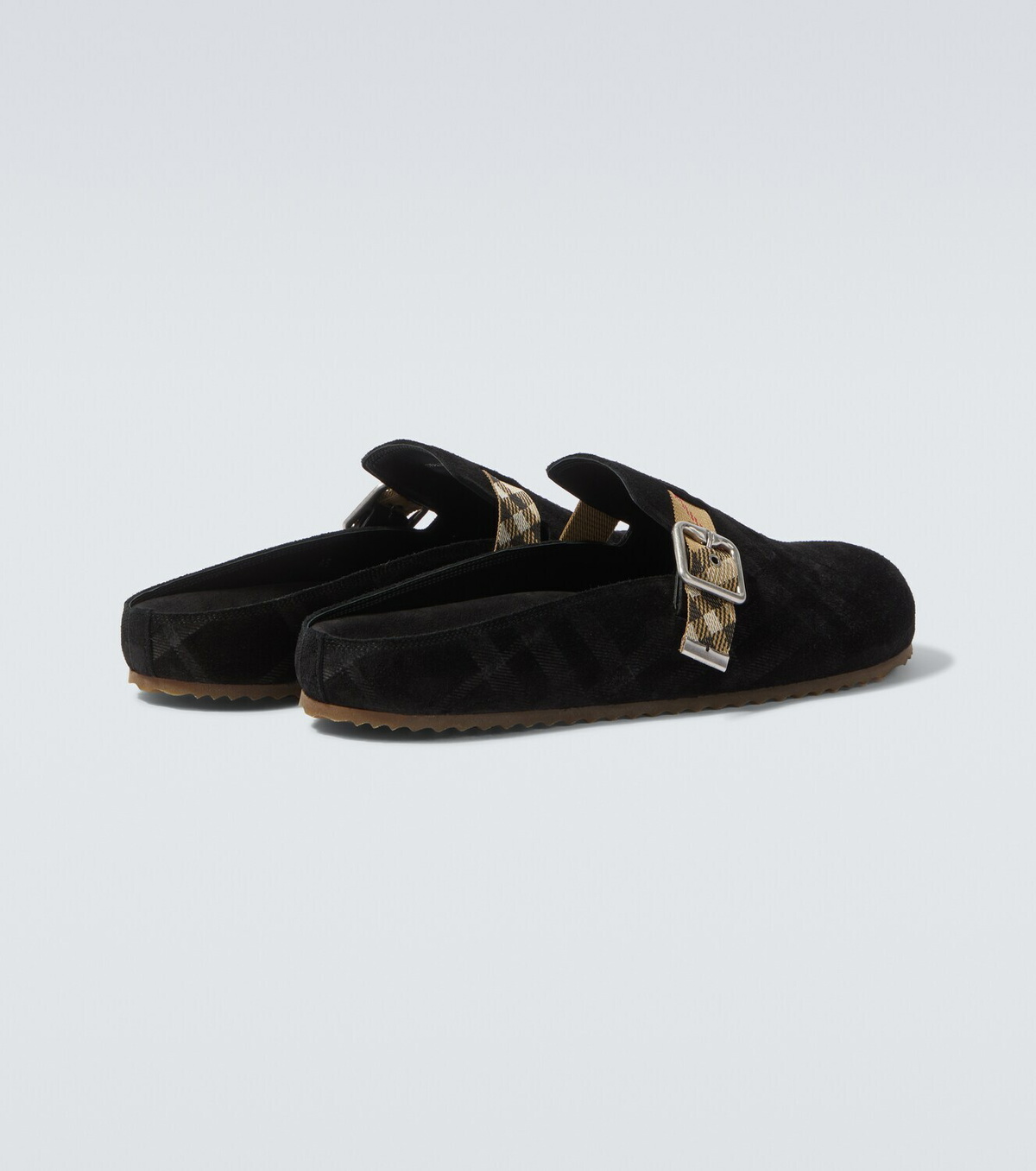 Burberry Urchin suede clogs