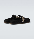 Burberry Urchin suede clogs