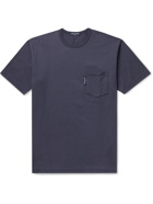 Comme des Garçons HOMME - Garment-Dyed Cotton-Jersey T-Shirt - Blue - 2