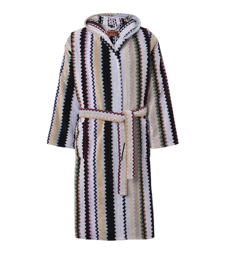 Photo: Missoni Curt hooded cotton terry bathrobe