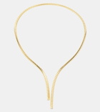 Marina B Trisolina 18kt gold necklace with diamonds