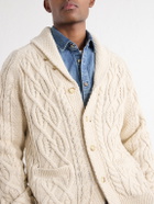Polo Ralph Lauren - Cable-Knit Cotton Cardigan - Neutrals