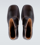 Our Legacy Camion leather Chelsea boots