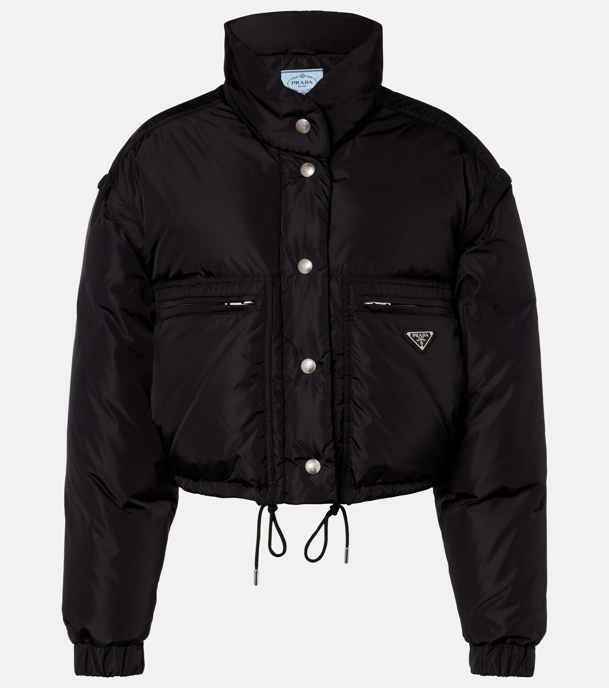 Prada Re-Nylon cropped down jacket