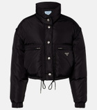 Prada Re-Nylon cropped down jacket
