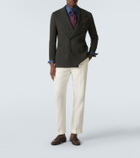 Rubinacci Marphy woven leather loafers