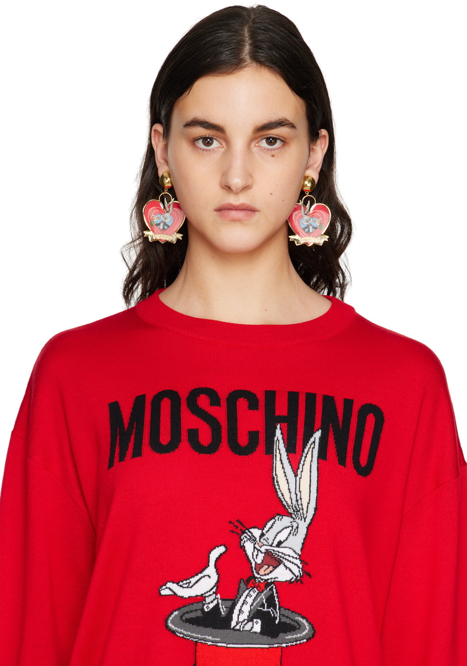 Moschino - Woman - Gold - Earring