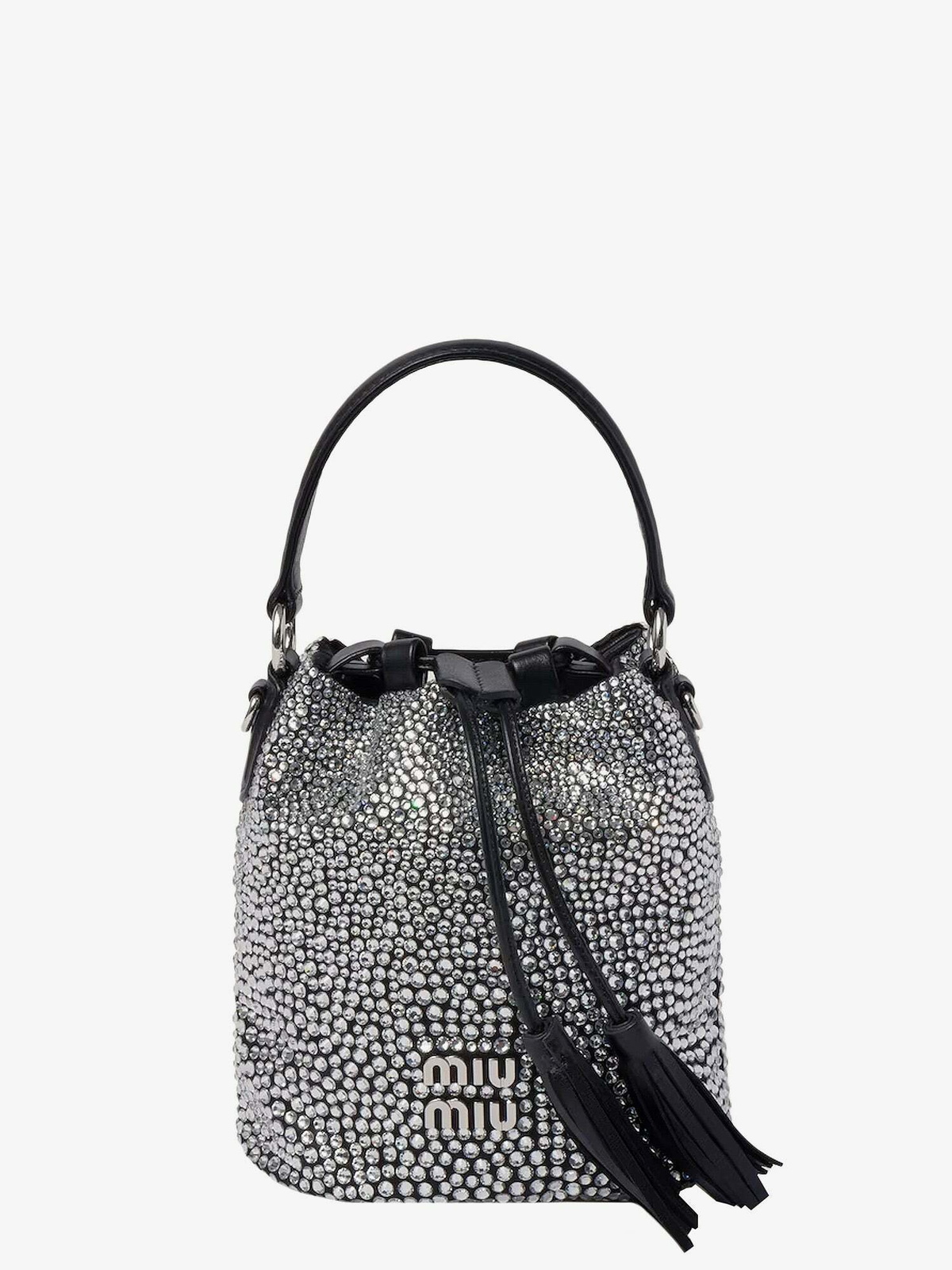 Miu Miu Bucket Bag Black Womens Miu Miu