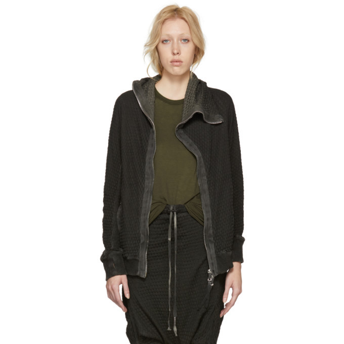 Photo: Boris Bidjan Saberi Black Resin Dyed Hoodie