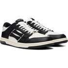 AMIRI Black & White Skel Top Low Sneakers