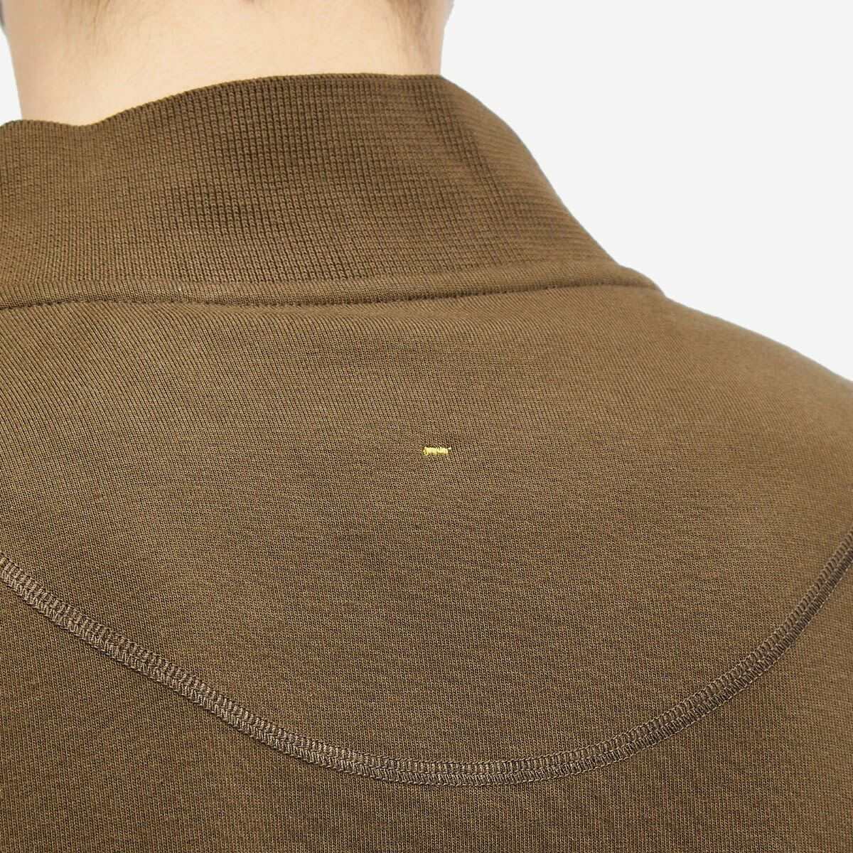 MHL by Margaret Howell Men's Thermal Mock Neck Sweatshirt in