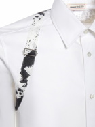 ALEXANDER MCQUEEN - Printed Harness Cotton Shirt