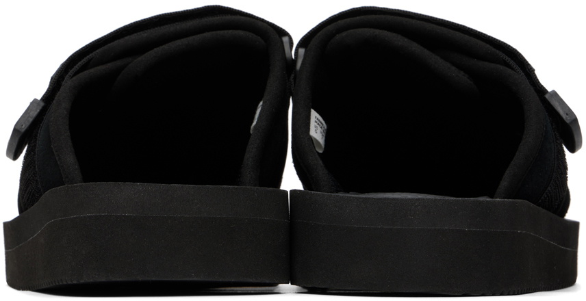 Suicoke Black ZAVO-VS Slippers