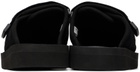 Suicoke Black ZAVO-VS Slippers