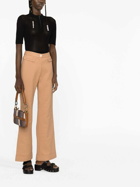 SEE BY CHLOÉ - Cotton Blend Flared Trousers