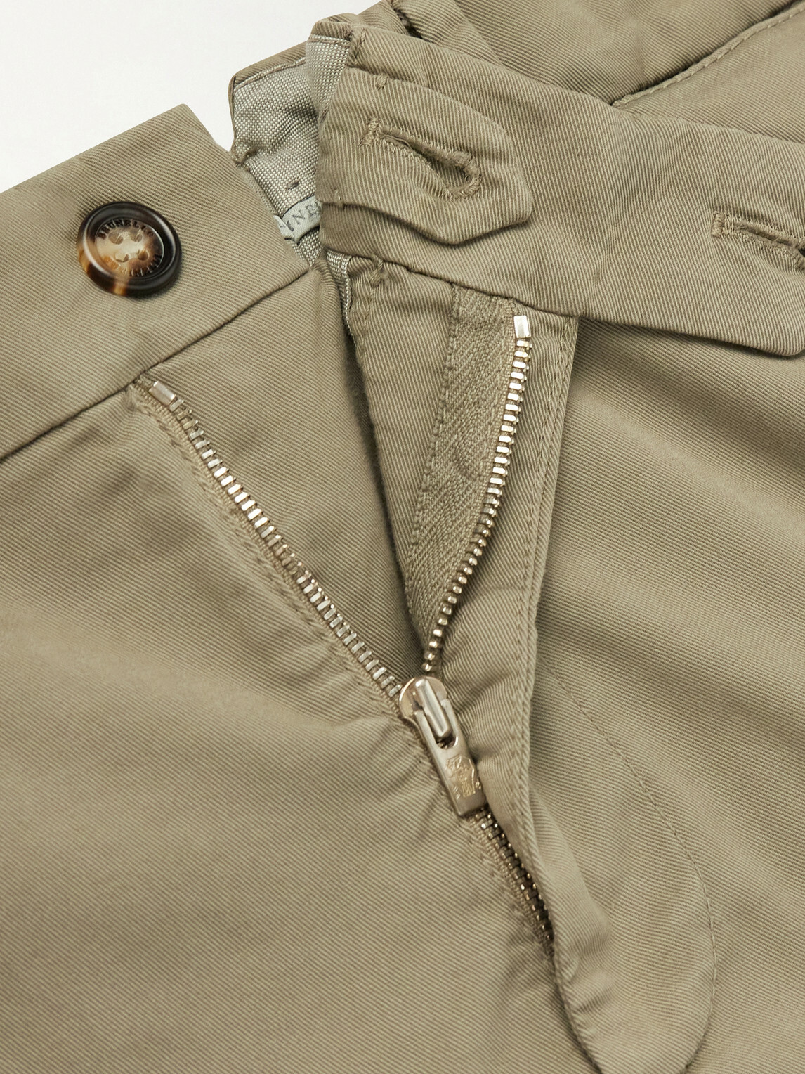 Canali - Straight-Leg Linen Suit Trousers - Neutrals