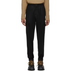 Ermenegildo Zegna Black Wool Cargo Pants