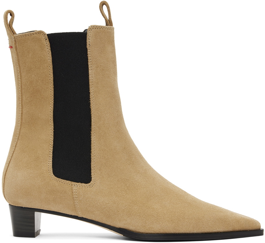 Aeyde Tan Kiki Chelsea Boots