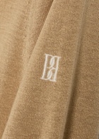 BY Malene Birger Knit Polo top Sand