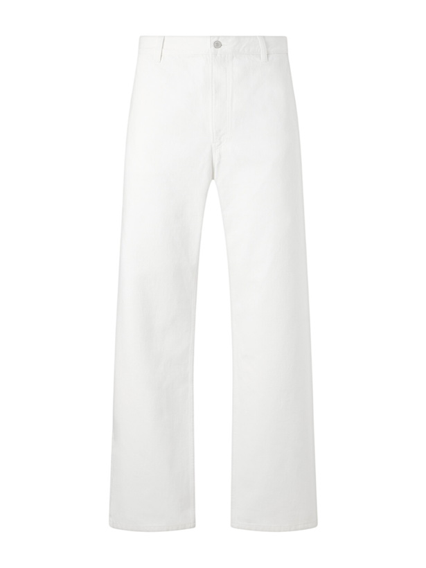 Photo: Jeanerica - Genua Straight-Leg Cotton-Blend Jeans - White