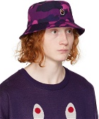 BAPE Purple Camo Bucket Hat