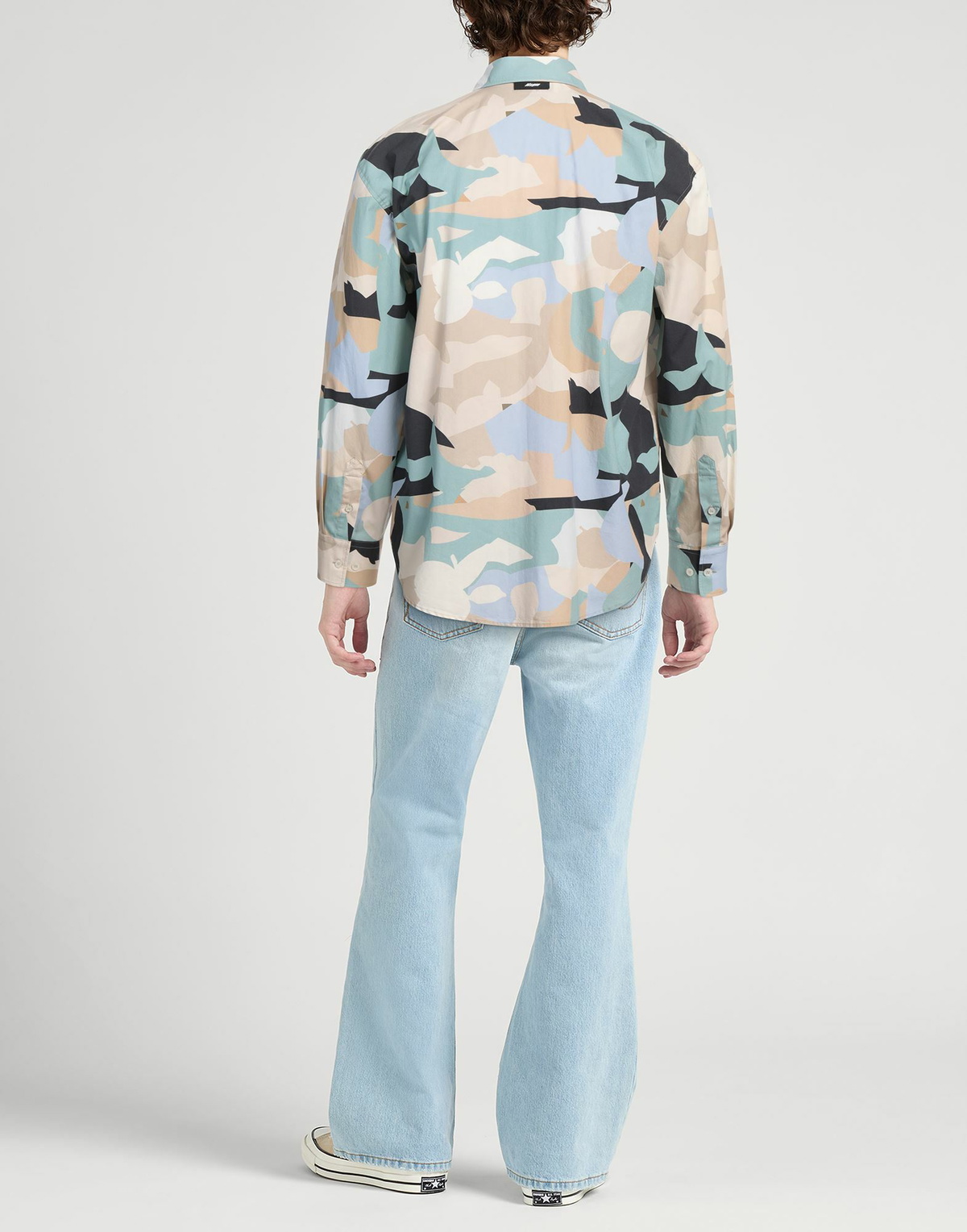 Msgm Mens Shirt in Beige