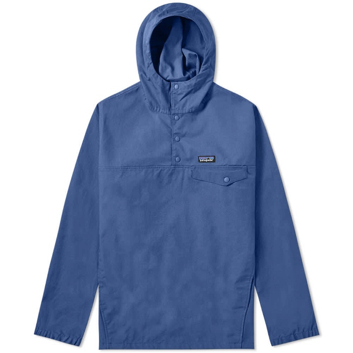 Photo: Patagonia Maple Grove Snap-T Pullover Jacket Stone Blue