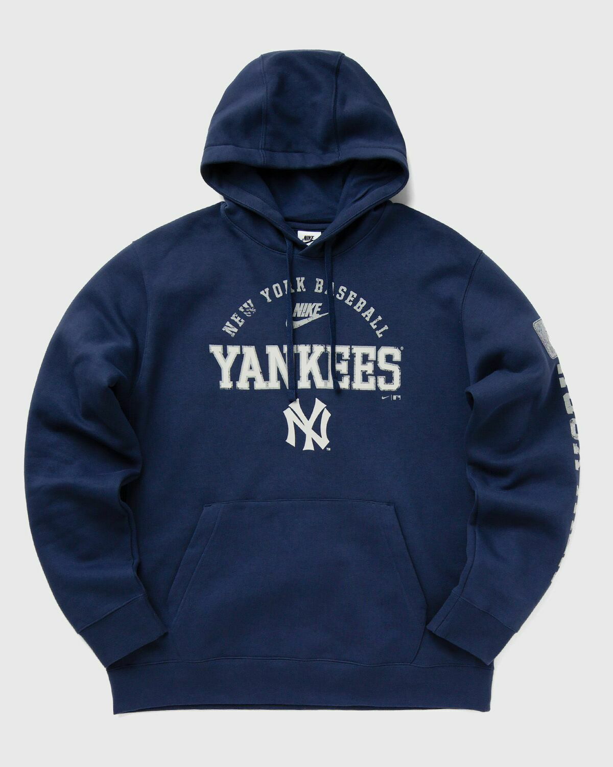 Vintage Nike MLB New York outlet Yankees Graphic Hoodie Zipper Blue XXL Sweater 4404